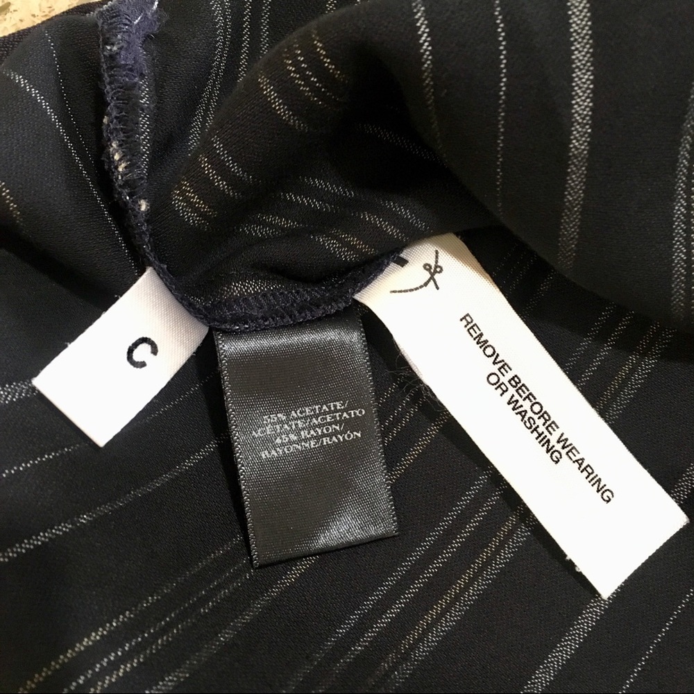 NWOT Ann Taylor striped belted shirt dress! - Picture 3 of 5